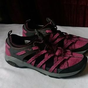 Chaco Womens Outcross Evo Free shoe. Hiking